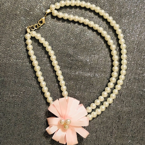 Janie and Jack Accessories - Janie & Jack pearl flower Necklace